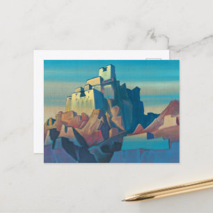 Castle in Ladakh by Nicholas Roerich Holiday Postcard