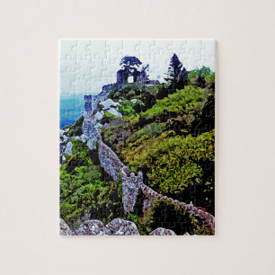 Castle in Sintra Portugal Jigsaw Puzzle