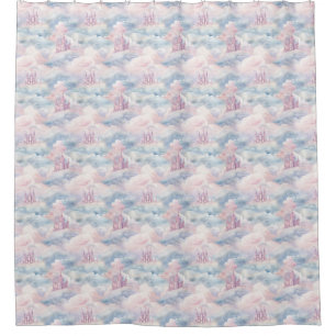 Castle in the Clouds Shower Curtain