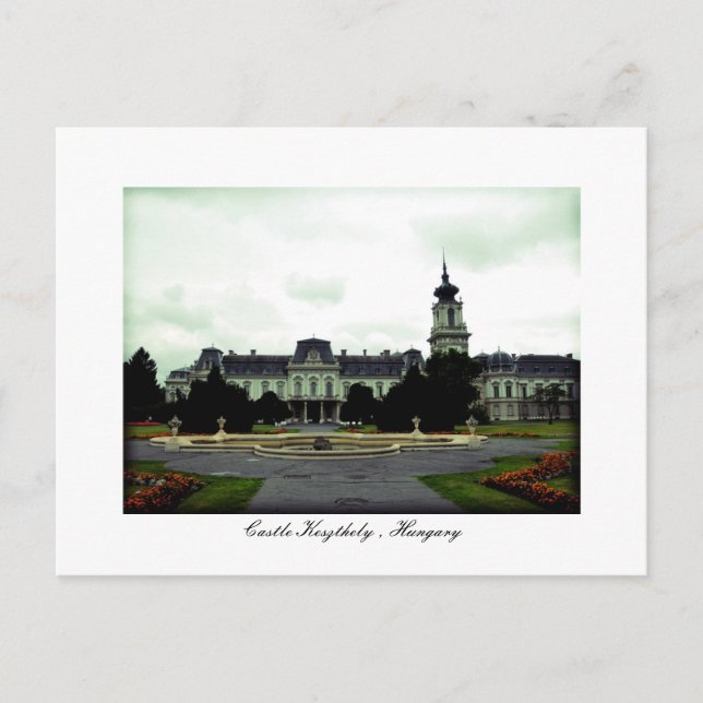 Castle Keszthely , Hungary Postcard (Front)