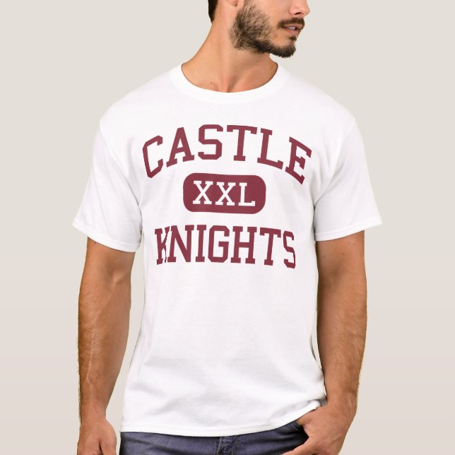 Castle - Knights - High School - Kaneohe Hawaii T-Shirt (Front)