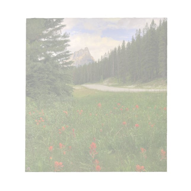Castle Mountain Banff Notepad (Front)