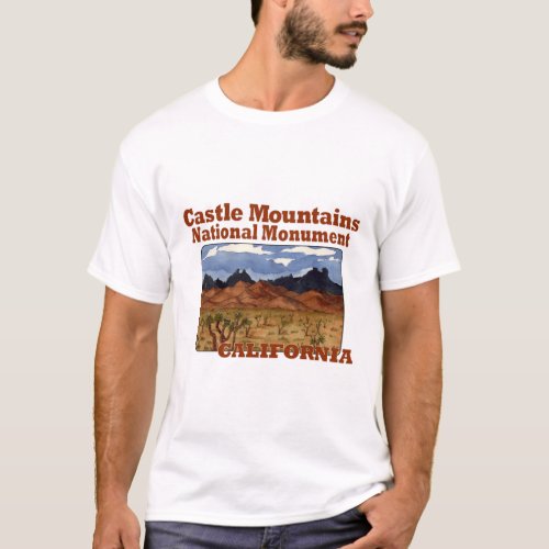 Castle Mountains National Monument California T_Shirt