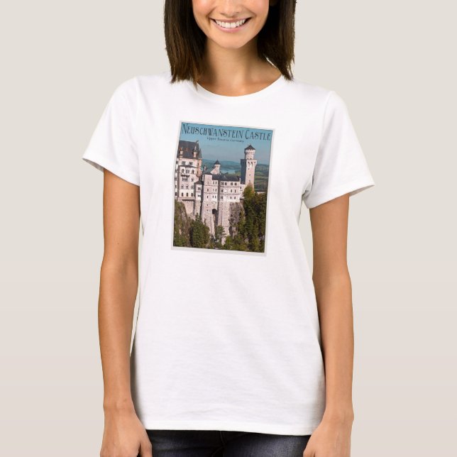 Castle Neuschwanstein T-Shirt (Front)