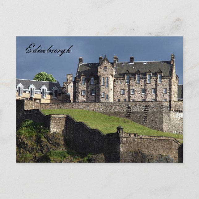 castle of edinburgh postcard (Front)