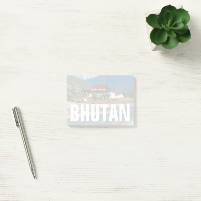 Castle of Punakha, Bhutan, Asia Post-it Notes (Office)