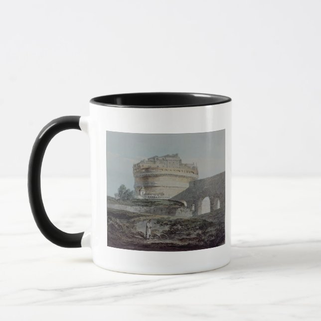Castle of San Angelo, Rome Mug (Left)