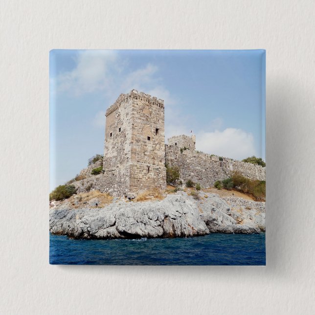 Castle of St. Peter in Bodrum Button (Front)