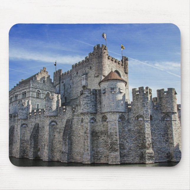 Castle of the Counts in Ghent Mouse Pad (Front)