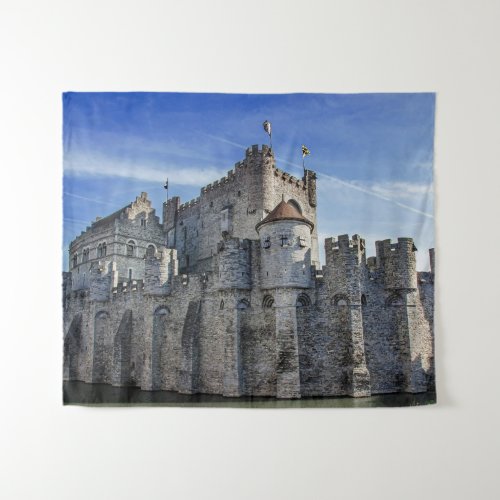 Castle of the Counts in Ghent Tapestry