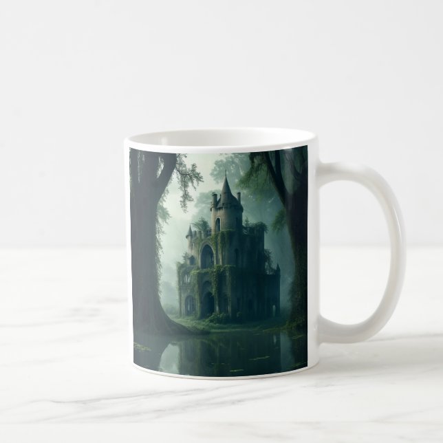 Castle of the Forbidden Swamp - Past Knowledge Coffee Mug (Right)
