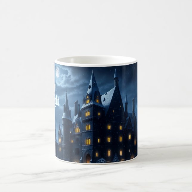 Castle of the Hollow Cold Night Coffee Mug (Center)