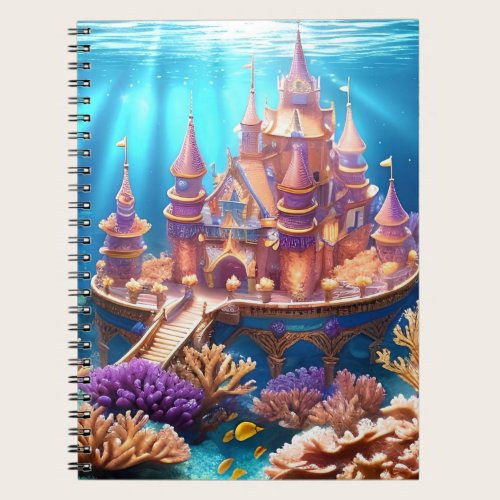 Castle of the Underwater Realm Notebook