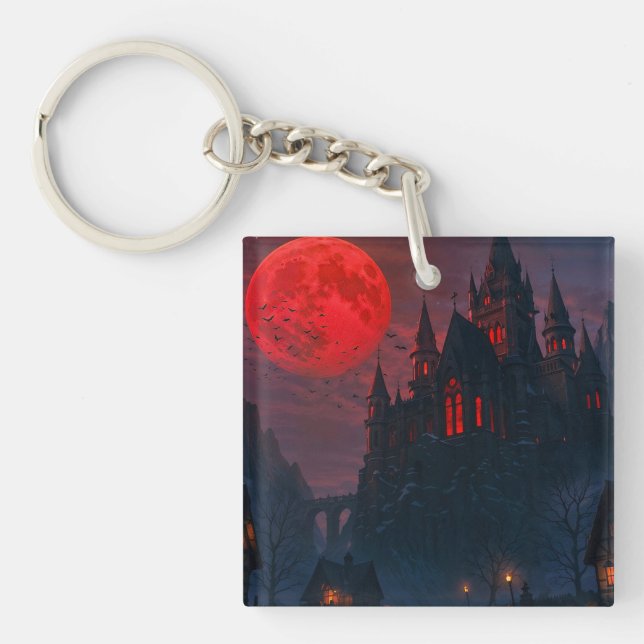 Castle of the Vampire's Blood Keychain (Front)