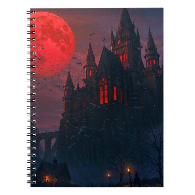 Castle of the Vampire's Blood Notebook (Front)