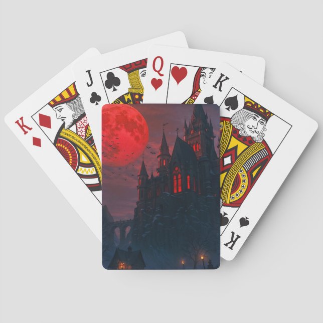 Castle of the Vampire's Blood Poker Cards (Back)