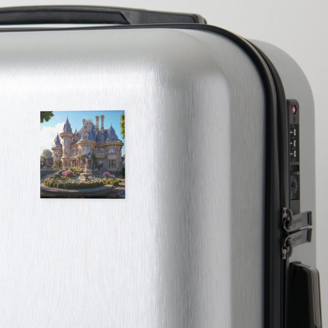 Castle of Victorian Splendor Magnet (In Situ (Luggage))