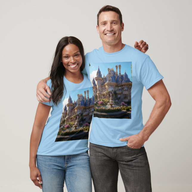 Castle of Victorian Splendor T-Shirt (Unisex)