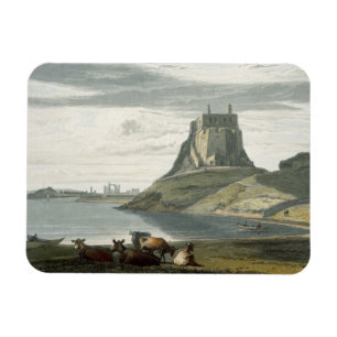 Castle on Holy Island, Northumberland, from 'A Voy Magnet
