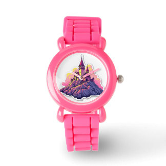 Castle on mountain top watch