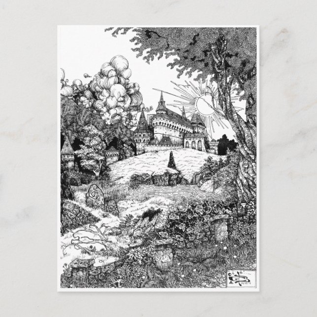 Castle On the Hill Postcard (Front)