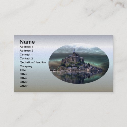 Castle on the Water Business Card