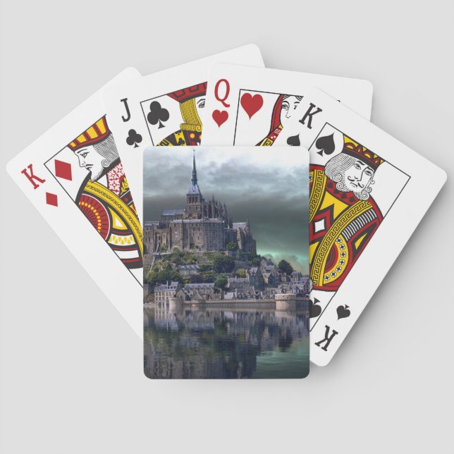 Castle on the Water Poker Cards (Back)
