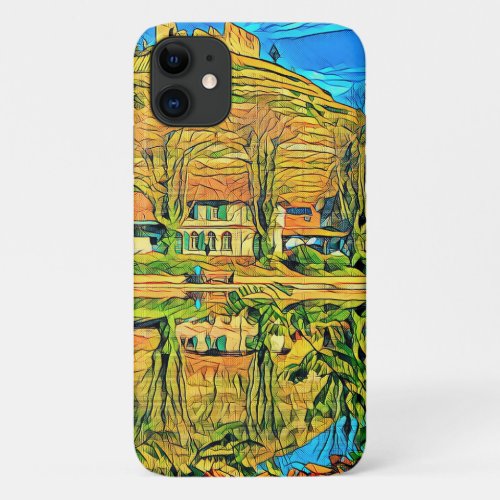 Castle on Vineyard _ Life Pictures Art iPhone 11 Case