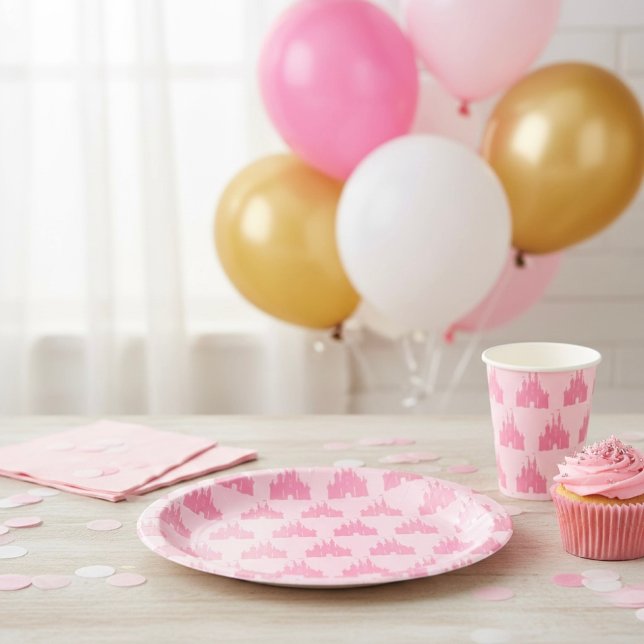 Castle Paper Plates (Creator Uploaded)