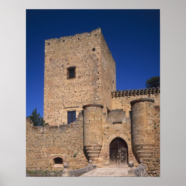 Castle Pedraza, Castile Leon, Spain 2 Poster (Front)