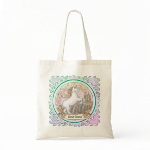 Castle Pegasus Unicorn  Tote Bag