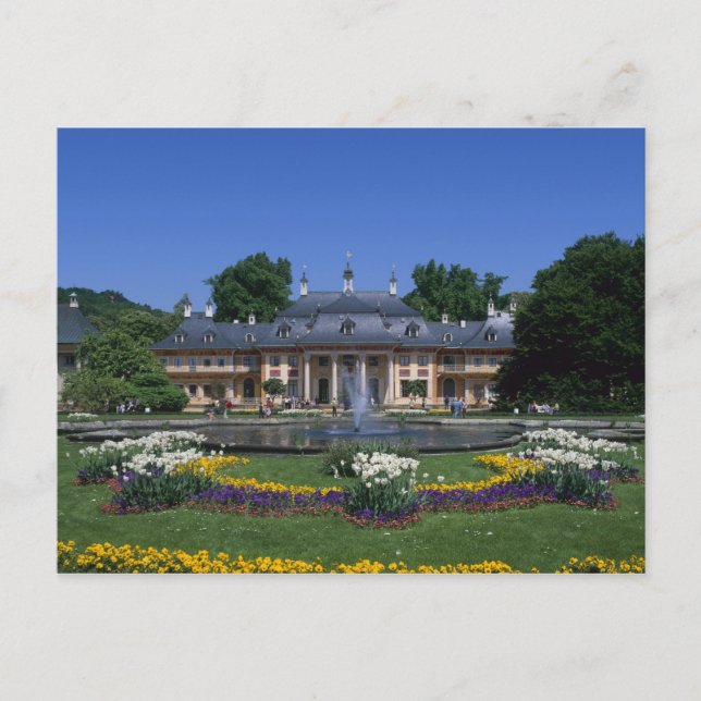 Castle Pillnitz, Dresden, Saxony, Germany Postcard (Front)