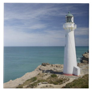 Castle Point Lighthouse, Castlepoint, Wairarapa, Ceramic Tile