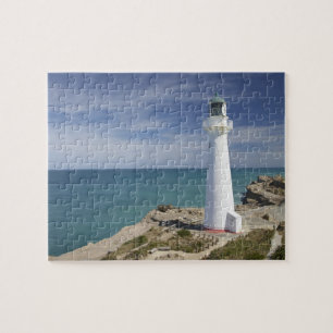 Castle Point Lighthouse, Castlepoint, Wairarapa, Jigsaw Puzzle