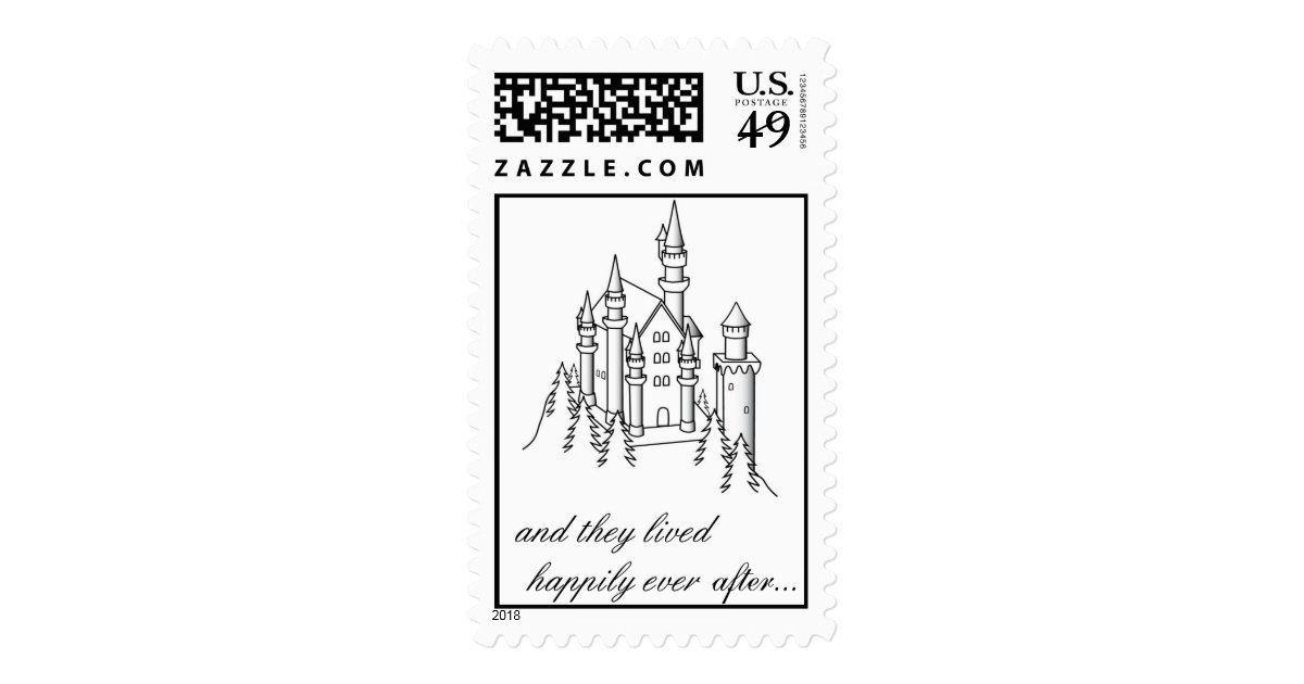 world castle 6 stamp