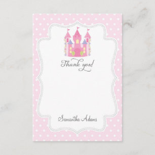 Castle Princess Thank You Card