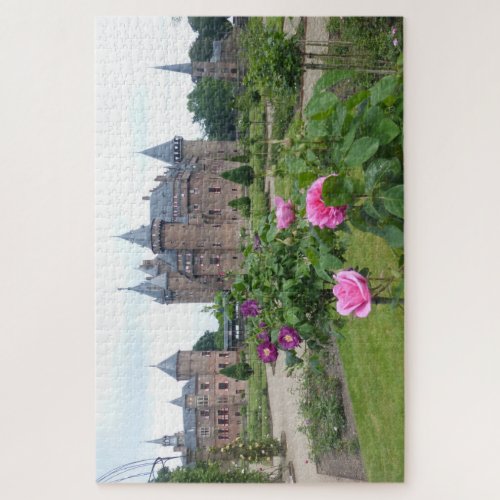 Castle Puzzle De Haar in the Netherlands Jigsaw Puzzle