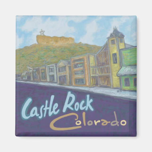 Castle Rock, Colorado Magnet (Front)