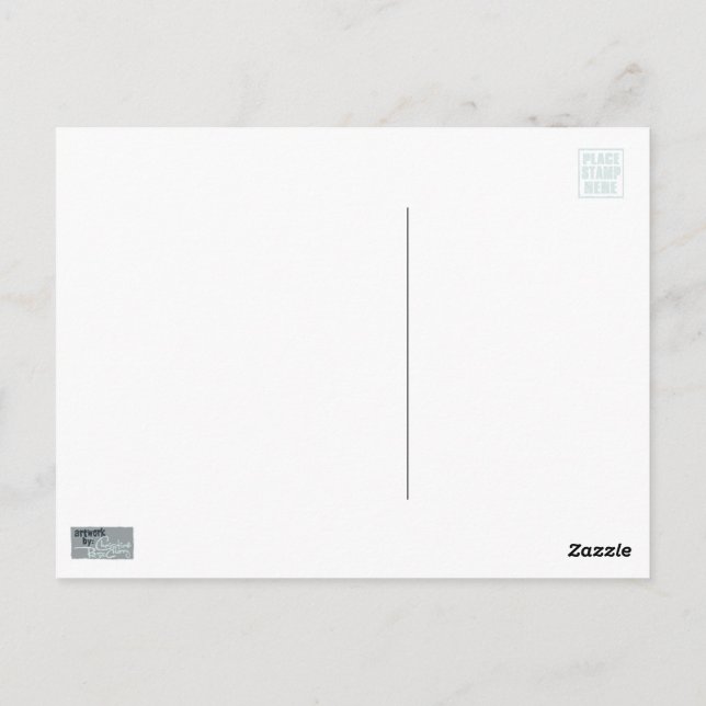 Castle Rock Colorado Master Impressionist Postcard (Back)