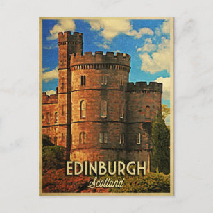 Castle Rock Edinburgh Postcard