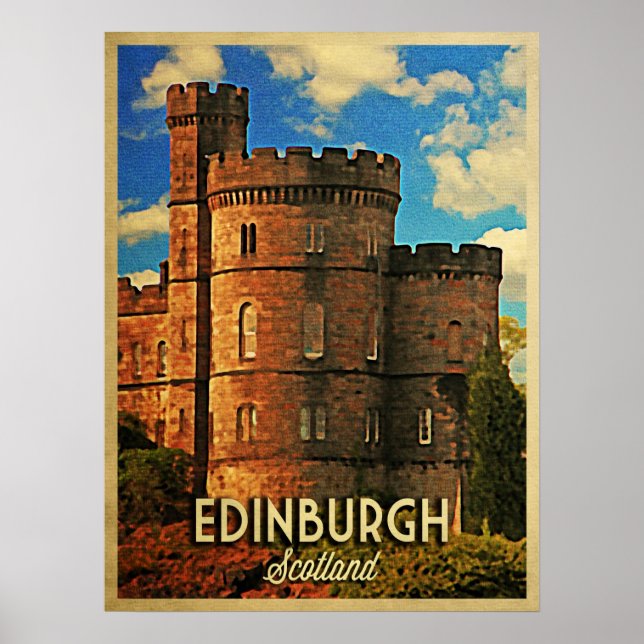 Castle Rock Edinburgh Poster (Front)