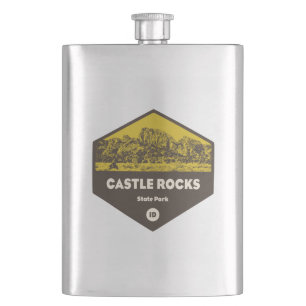 Castle Rocks State Park Idaho Flask
