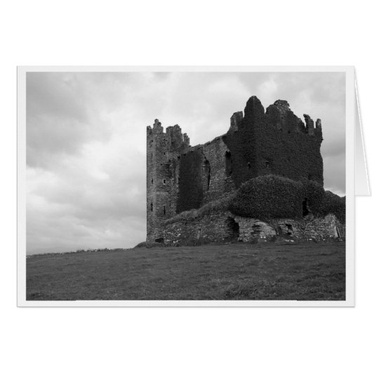 Castle Ruins in County Kerry Cards (Front Horizontal)