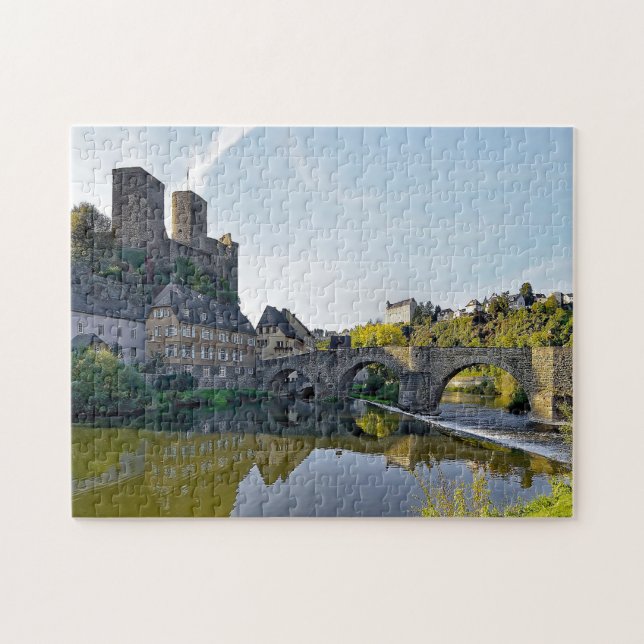 Castle Runkel Germany. Jigsaw Puzzle (Horizontal)
