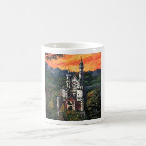Castle Schloss Neuschwanstein Coffee Mug