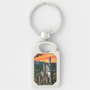 Castle Schloss Neuschwanstein Keychain
