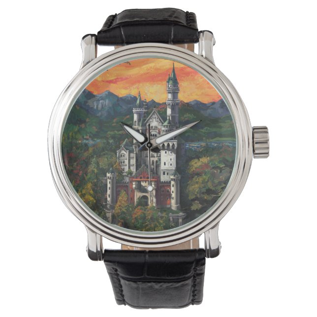 Castle Schloss Neuschwanstein Watch (Front)