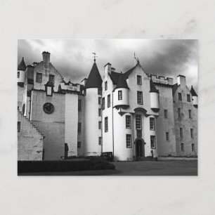 castle scotland highlands postcard