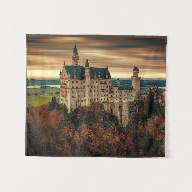 Castle Selfie Photo Backdrop for Princess Party (Front (Horizontal))