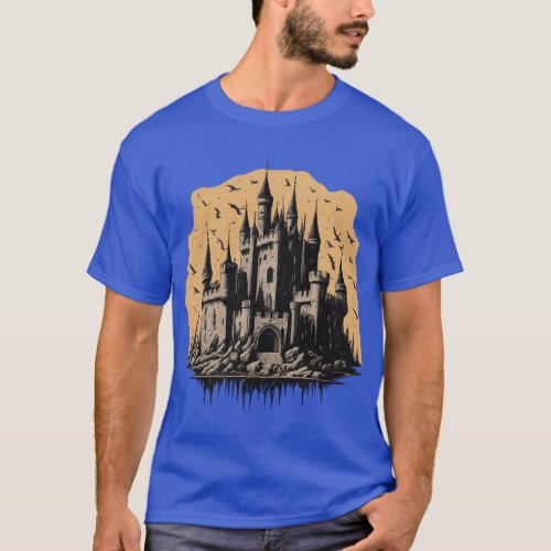  Castle Silhouette T_Shirt